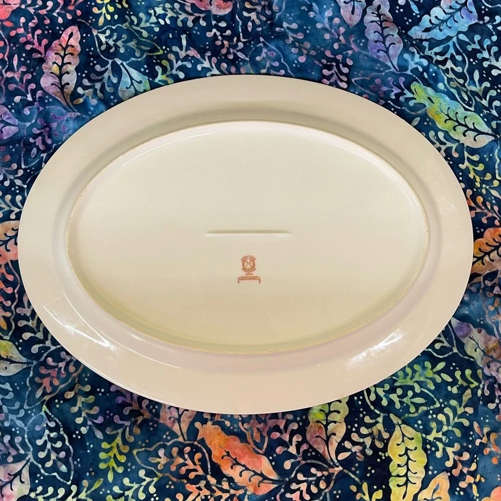 Vintage Noritake Gold trim serving platter